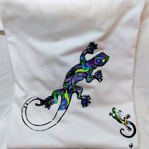 Egyptian cotton dancing tribal lizards